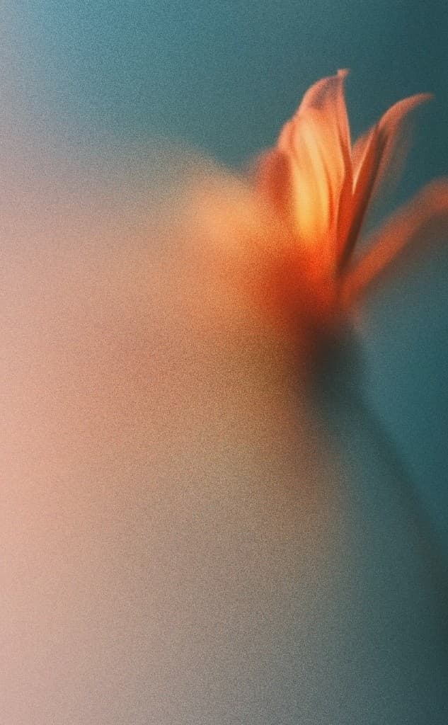 Decorative floral background for booking section